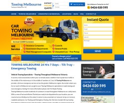 Towing Melbourne