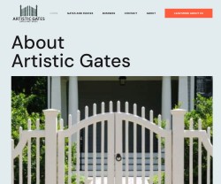 Artistic Gates and Fences