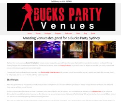 Bucks Party Venues