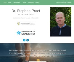Dr Stephan Praet Sports Doctor Canberra 