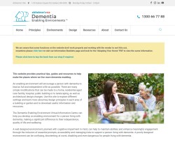 Dementia Enabling Environments Project - Alzheimers Australia