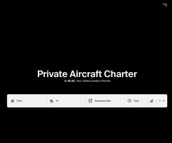 BLAK - Private Jet Charter and Aircraft Hire Service