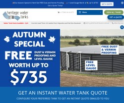 Heritage Commercial Water Tanks