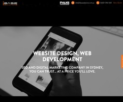 Website design and development services Sydney