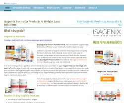 Isagenix Australia Products