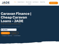 Jade Caravan Finance : Caravan Loans Australia