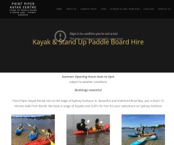 The Point Piper Kayak Centre