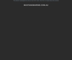 Mustang Boats Australia - Mustang Marine