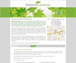 Nedlands Psychotherapy - Perth Child Psychology Specialists
