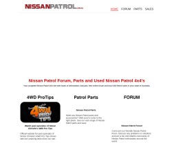 Nissan Patrol dot com dot au