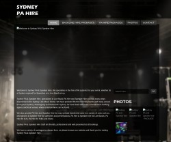 Sydney PA & Speaker Hire