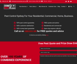 Sydneys Best Pest Control Services