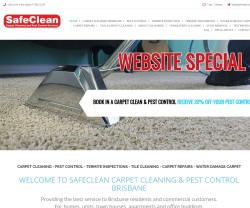 Safeclean - Carpet Cleaning and Pest Control