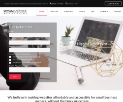 Small Business Web Design Sydney
