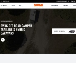Swag Camper Trailers - Australian Made for Australian Conditions Camping Trailer Brisbane