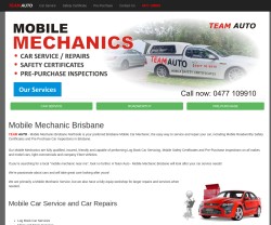 Team Auto Mobile Roadworthy Brisbane Mobile Mechanics