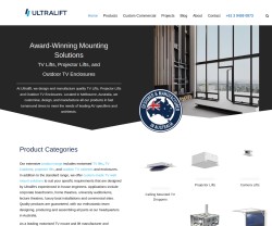 Designers and manufacturers of AV Lifts & Mounts