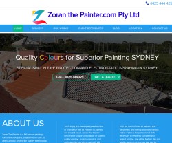 Zoran The Painter Pty Ltd Sydney