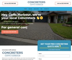 Concreters Coffs Harbour
