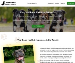Dog Walkers Eastern Suburbs