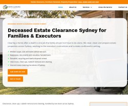 Deceased Estate Clearance Sydney