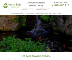 Fish Pond Cleaners Brisbane and Gold Coast