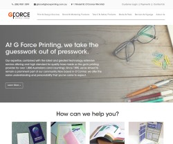 G Force Printing