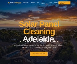 SolarVive - Solar Panel Cleaning
