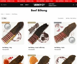 Beef Biltong by The Jerky Co