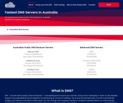 DNS Australia &#124; Fast Secure DNS Servers