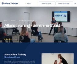 Allens Training sunshine Coast