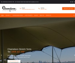 Chameleon Stretch Tent Hire