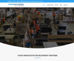 Manufacturing Recruitment