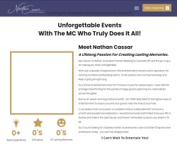 Nathan Cassar - Master of Ceremonies Sydney