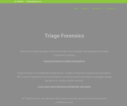 Triage Forensics Pty Ltd