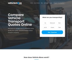 Car Transport Vehicle Move