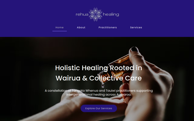 Rehua Healing on desktop