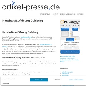 Haushaltsauflösung Duisburg