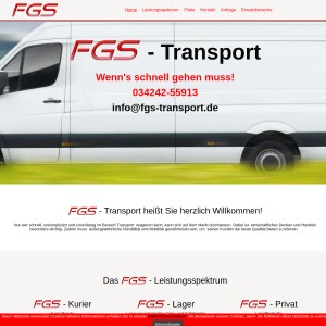 FGS-Transport - Expresstransporte, Sonderfahrten & Direktlieferung