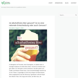 Ist alkoholfreies Bier gesund? Ist es eine rationale Entscheidung oder auch Genu