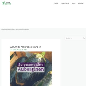 Warum die Aubergine gesund ist | Ab heute gesund!