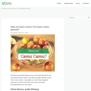 Was ist Camu Camu? Ist Camu Camu gesund? | Ab heute gesund!