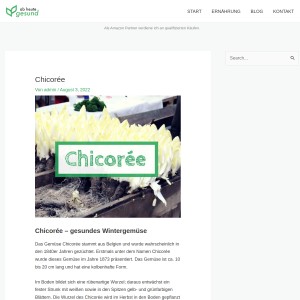Chicorée | Ab heute gesund!