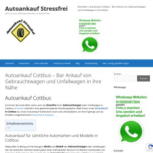 Autoankauf Cottbus | Wo verkaufe ich mein Auto in Cottbus!