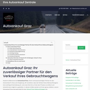 Autoankauf Graz - Wir kaufen Ihr Auto in Graz und Umgebung