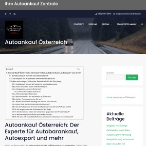 Autoankauf Österreich - Fair und Schnell | Ihr Experte für den Autoverkauf