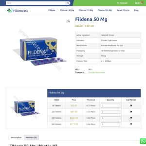 Buy Fildena 50 at cheap price