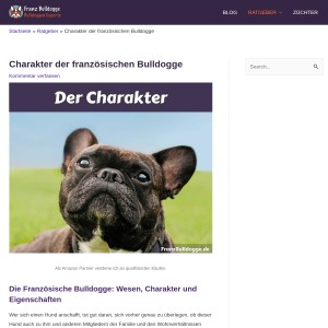 Französische Bulldogge Wesen erklärt - Franz Bulldogge