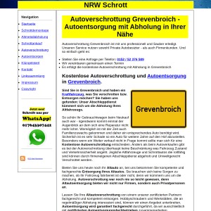 Autoverschrottung Grevenbroich | Autoentsorgung in Grevenbroich