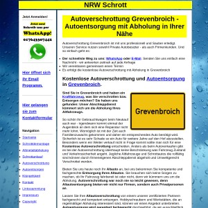 Autoverschrottung Grevenbroich | Autoentsorgung in Grevenbroich